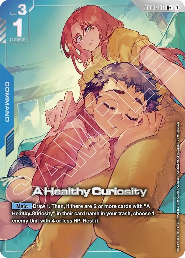 A Healthy Curiosity (R+) - Steel Requiem (GD03-101)