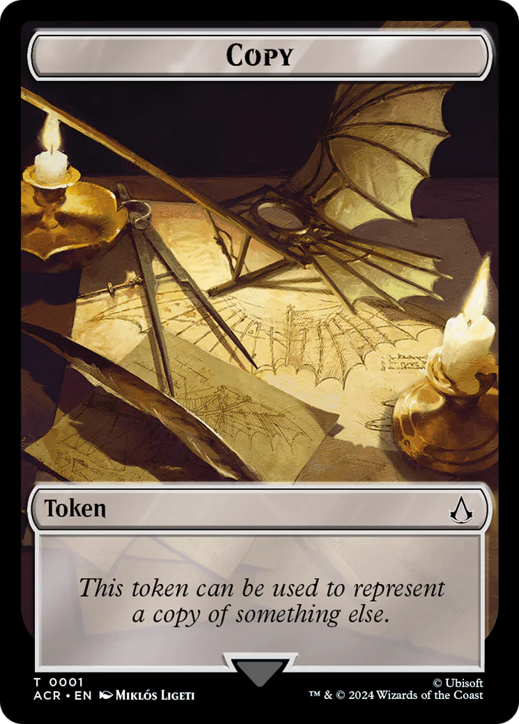 Assassin // Copy Double-Sided Token [Assassin's Creed Tokens] - Image 2