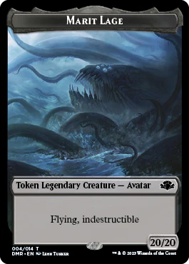 Insect // Marit Lage Double-Sided Token [Dominaria Remastered Tokens] - Image 2