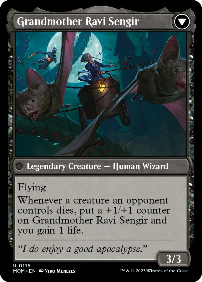 Invasion of Ulgrotha // Grandmother Ravi Sengir [March of the Machine] - Image 2