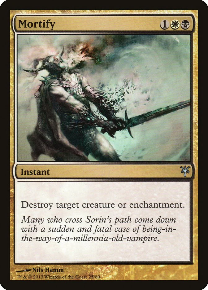 Mortify [Duel Decks: Sorin vs. Tibalt] - Image 2