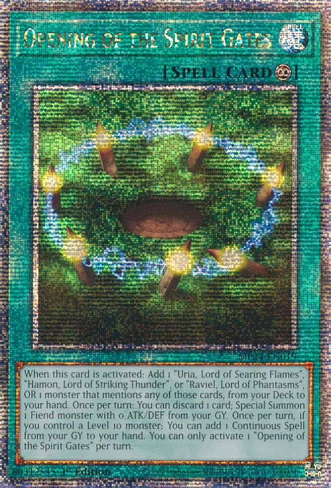 Opening of the Spirit Gates [MP24-EN019] Quarter Century Secret Rare - Image 4