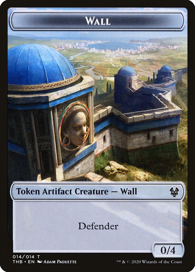 Satyr // Wall Double-Sided Token [Theros Beyond Death Tokens] - Image 2