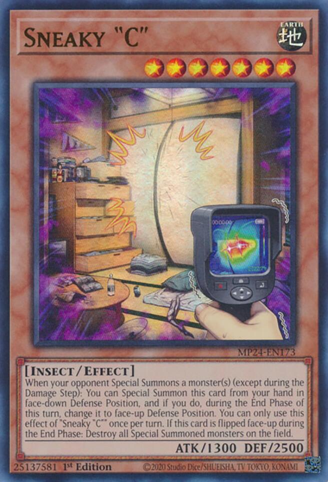 Sneaky "C" [MP24-EN173] Ultra Rare - Image 3