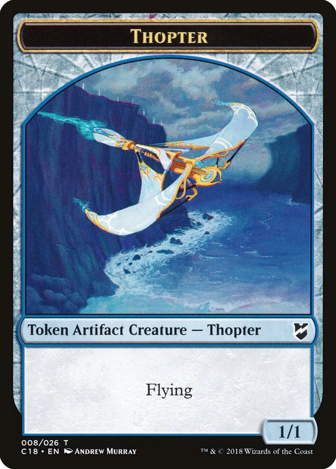 Survivor // Myr (023) Double-Sided Token [Commander 2018 Tokens] - Image 2