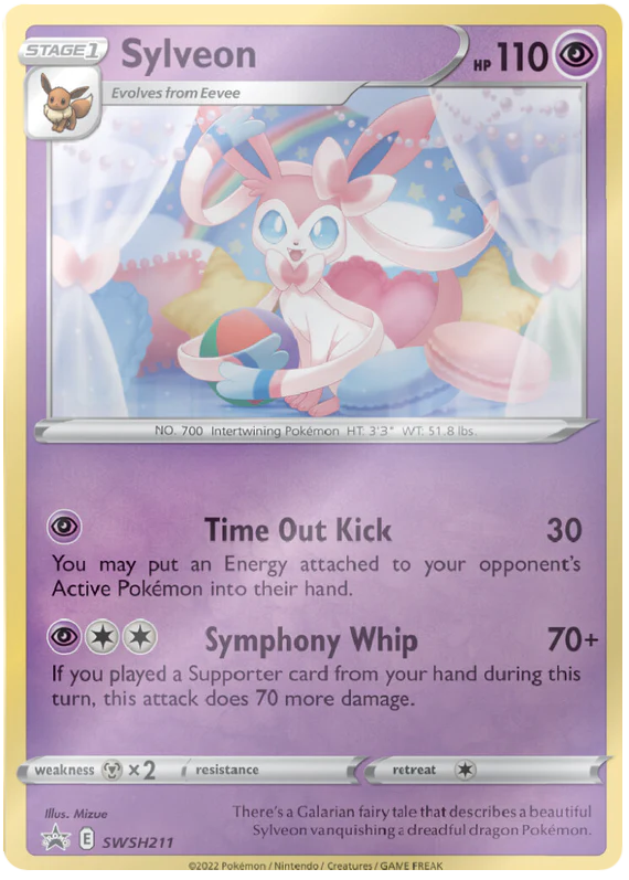 Sylveon (SWSH211) [Sword & Shield: Black Star Promos]
