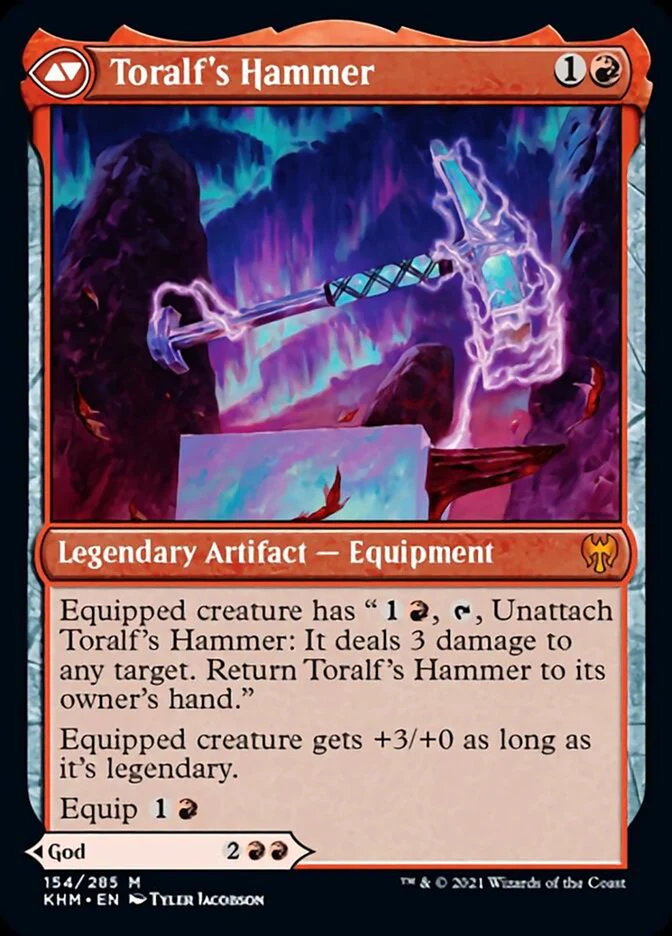 Toralf, God of Fury // Toralf's Hammer [Kaldheim] - Image 2
